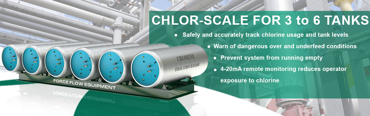 Chlorine Tank Scales for Multiple Ton Containers