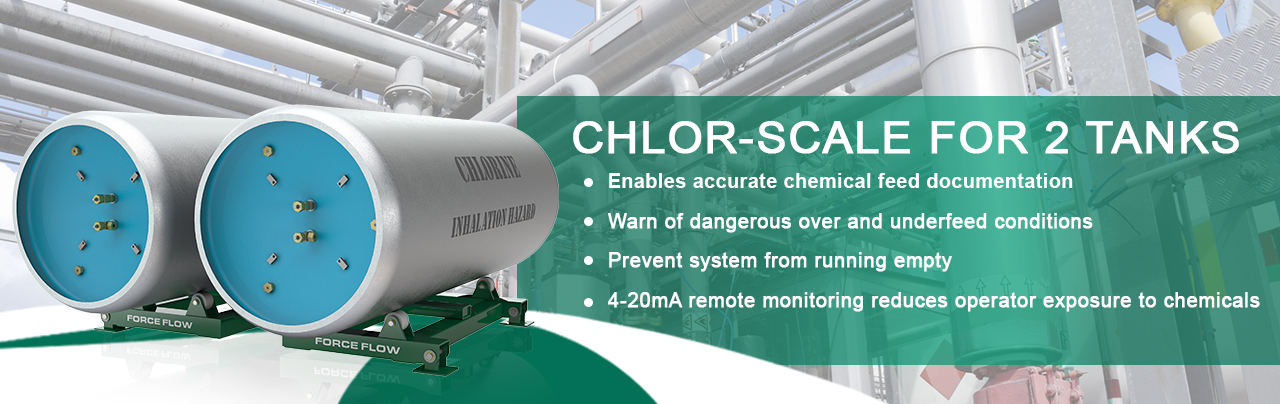 Chlorine Tank Scales for Multiple Ton Containers